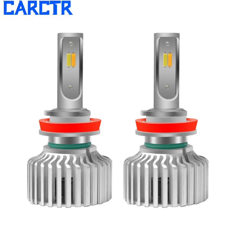 CARCTR подсветка H4 Led H13 Led 9004 9007 Автомобильные фары лампы HB1 HB5 PCB Чип 3000K 4300K 6000K 60 Вт 6000лм Автомобильные фары