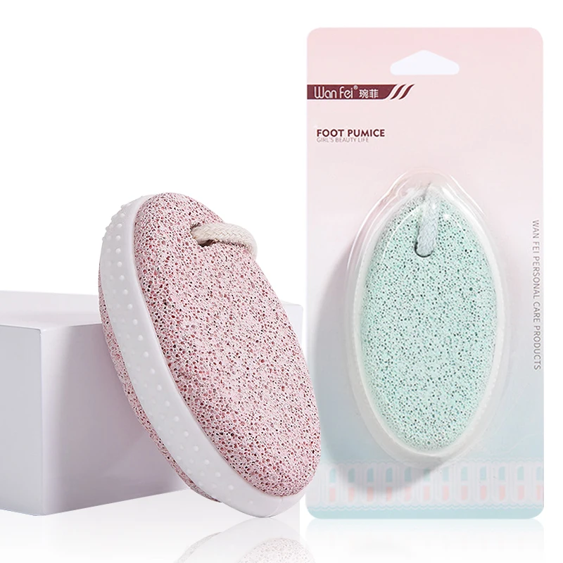 1PC Foot Stone File Exfoliating Natural Lava Stone Tank Foot Massage Pumice Exfoliates Calluses Foot Skin Care Tool