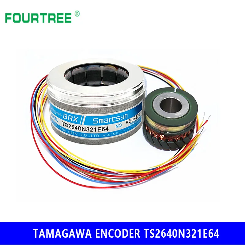 New Encoder TAMAGAWA BRX Smartsyn Resolver TS2640N321E64 Servo Motor Injection Molding Machine Rotary Transformer