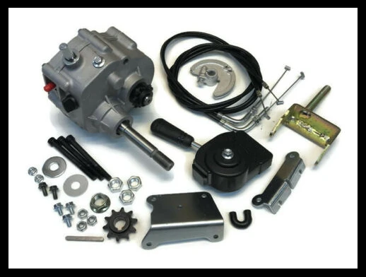 

Universal Go Kart Forward Reverse Gear Box For 3/4" TAV2 30 40 41 12T 10T #35
