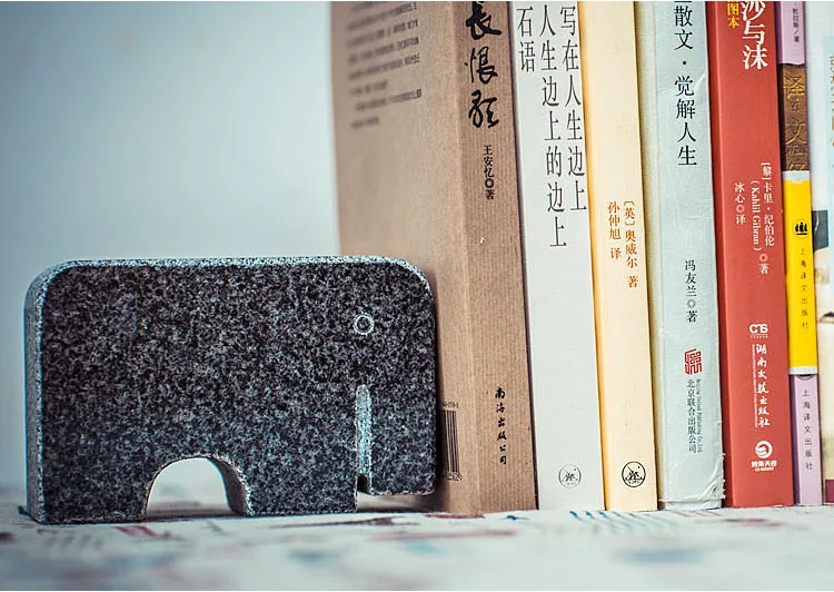 Слона каменная док-станции Sony Xperia книгодержатель подсвечник, декоративные изделия аксессуары, офисные и школьные принадлежности канцелярские подарок к Рождеству