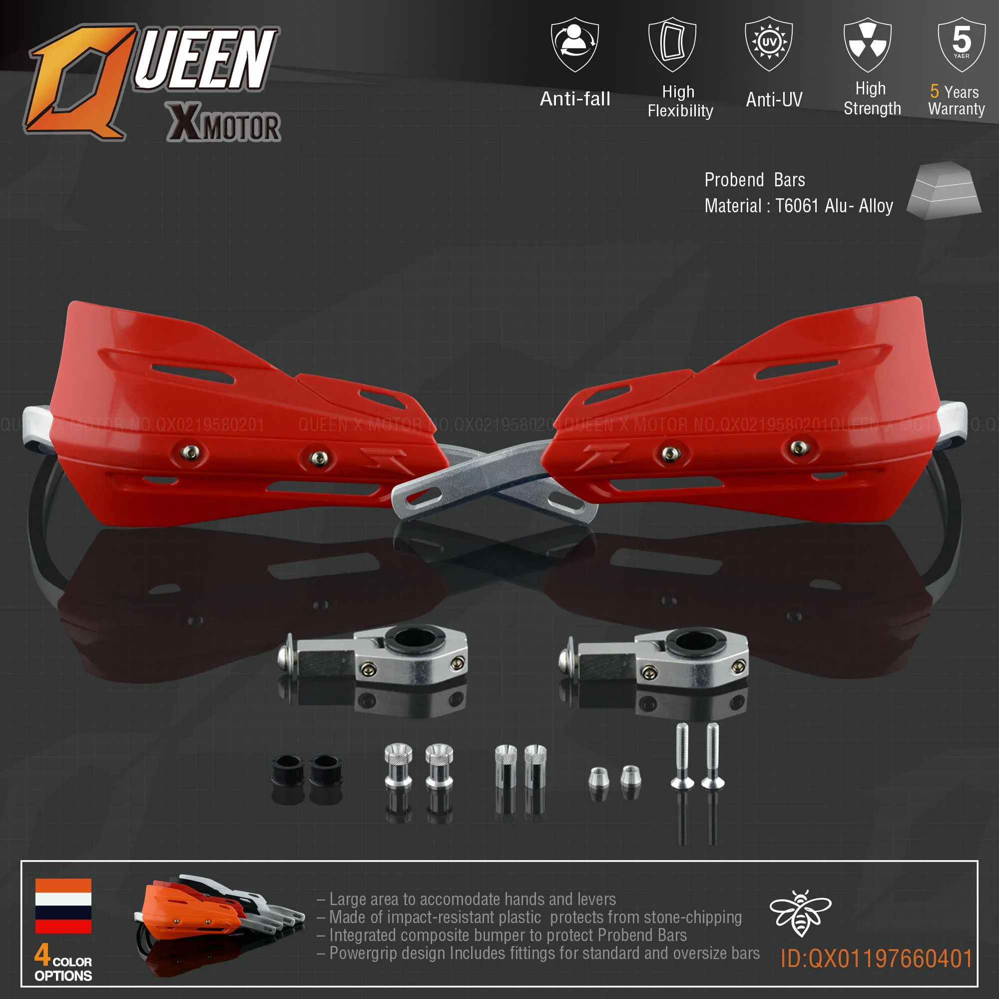 QX P-ZETA рукавицы подходят 7/" 22 мм Handlebar1-1/8 28 мм жир бар для мотоцикла CR XR YZ WR EX TTR CRF WRF EXC DRZ