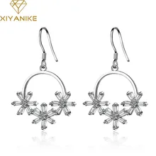 XIYANIKE 925 серебро Новая мода Радужные облака гипоаллергенно серьги гвоздики для женщин элегантные свадебные украшения подарок