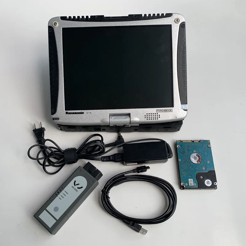 ODIS V5.13 Keygen OKI полный чип VAS 6154 Bluetooth программное обеспечение hdd(500 Гб) в ноутбуке CF-19 toughbook cf19 4G сенсорный экран полный комплект