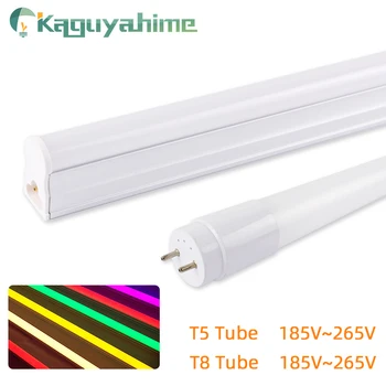 Kaguyahime Led T5 T8 Buis Rgb Lamp 30Cm 60Cm Geen Flikkering 220V 6W 10W T8 led Tl-buizen Geïntegreerde Licht Warm Wit