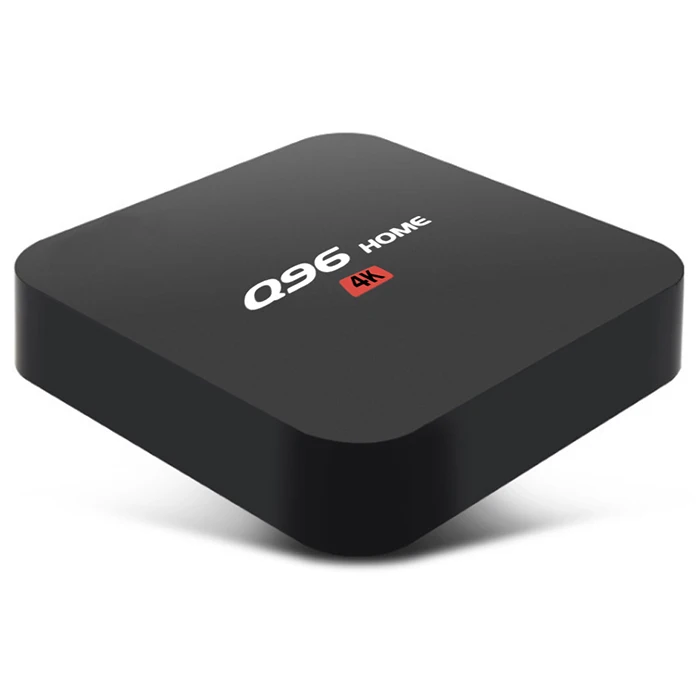 Q96 домашний Смарт ТВ приставка Android 8,1 Rockchip 3229 1 ГБ ОЗУ 8 ГБ EMMC четырехъядерный 2,4 GHzWiFi 100 Мбит/с H.264/H.265 поддержка 4K 60 кадров в секунду