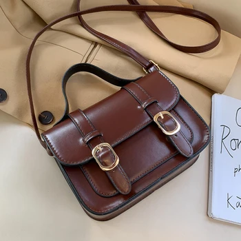 

Litthing Fashion Bags For Women 2020 Vintage Flap Closure Bag for Women Leather Crossbody Bags Crossbody Large Capacity Tote Bag