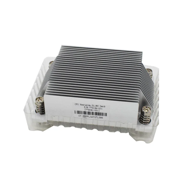 773194-001 Heatsink Радиатор 773194-001 779091-001 с 2 вентиляторами 773483-001 вентилятор процессора и радиатор в сборе для DL180 G9 ЦП Xeon комплект - Цвет: 773194-001 Heatsink