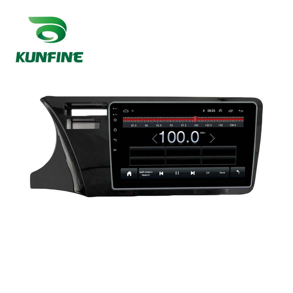 Android Car DVD GPS Navigation Multimedia Player Car Stereo For Honda city  2014 -2017 double hole  Radio Headunit Device 2