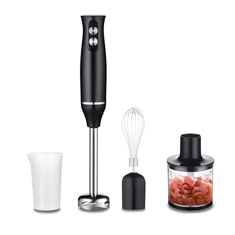 4 In 1 500w Electric Stick Household Blender Handheld Food Processor