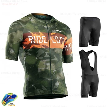 

Northwave 2020 Summer Cycling Jersey Set Breathable MTB Cycling Clothing Mountain Bike Wear Clothes Maillot Ropa Ciclismo Hombre