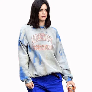 

Female 2020 New Autumn and Winter New Women's Digital Printing Loose Long-sleeved Pullover Sweatshirt