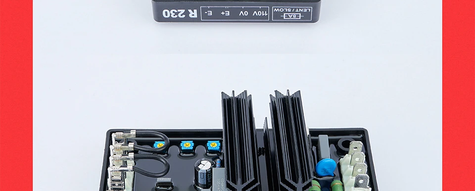 Высокое качество R230 дизельный генератор регулятор напряжения avr однофазный lorey somer запчасти генератора