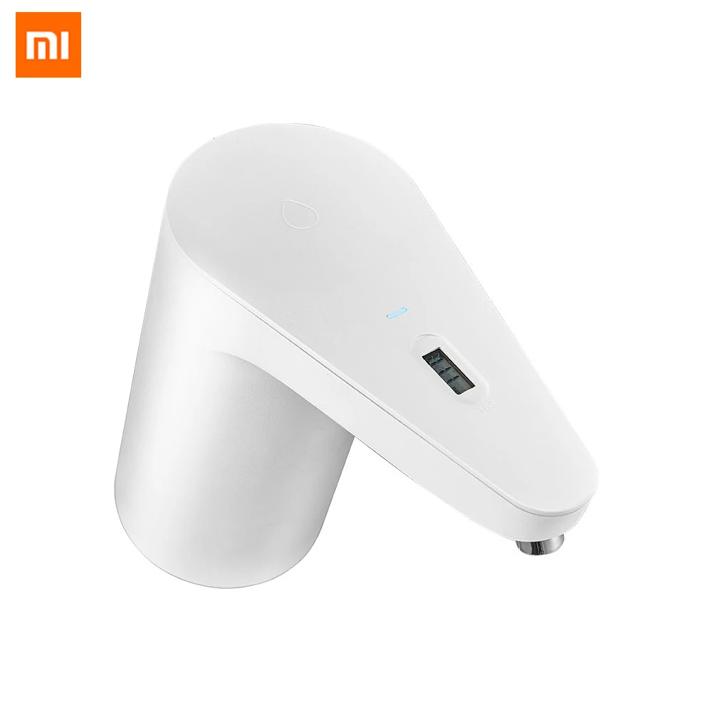 Xiaomi XiaoLang автоматический мини сенсорный выключатель водяной насос беспроводной Перезаряжаемый Электрический Диспенсер Бутылка Водяной насос с TDS тест - Цвет: White