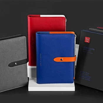 

Kinbor Notebook Business Student Zip-up Loose-Leaf Notebook Portable Convenient Hand Account Notebook Thickened Hand Book