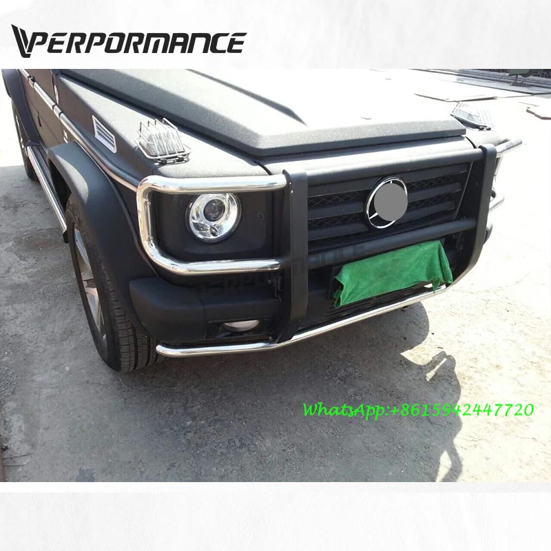 Передняя защита для G320 G400 G500 G55 Передняя Нижняя нержавеющая Броня решетка защита 1990