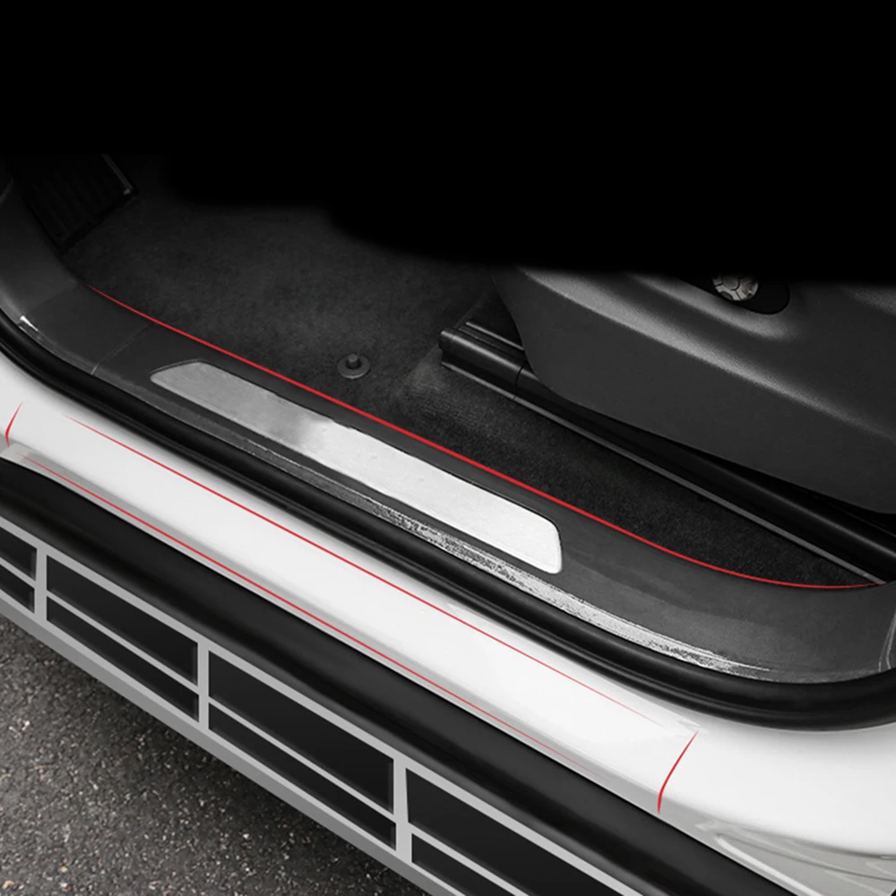 Четкие края машинной двери Краски противоскользящая полоса защитный кожух Плёнки 5 см × 500 см