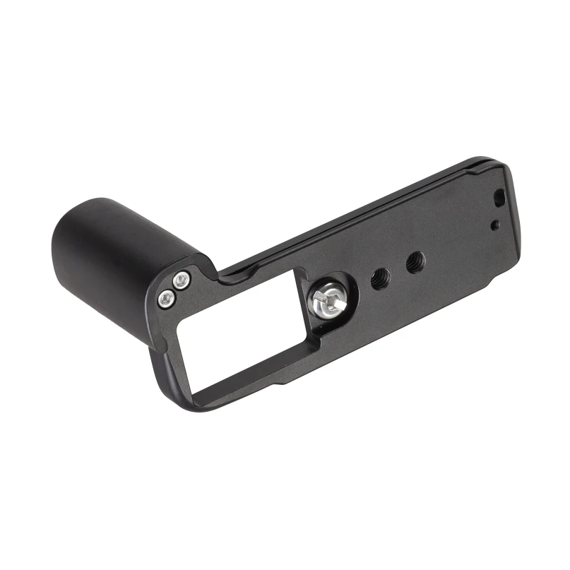 WEPOTO XT30 Grip Metal BracketQuick Release Base Black Ebony Handle Compatible with Fuji XT30 XT20 XT10 (GP-XT20-B)