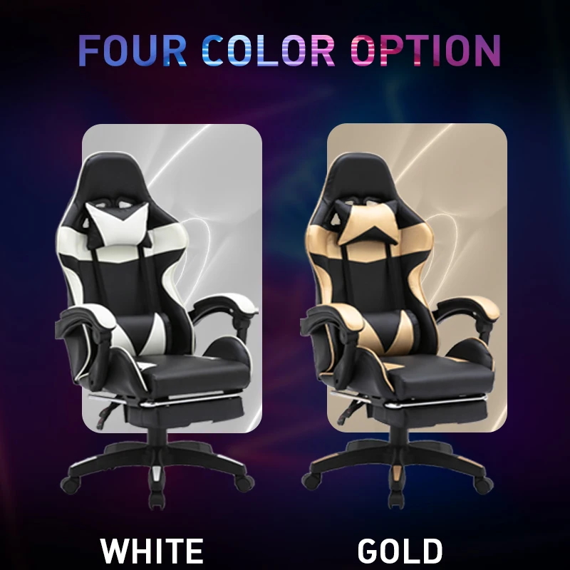 WCG Gaming Chairs Computer Chair Lifting up Office Chair for Cafe Internet Lounge