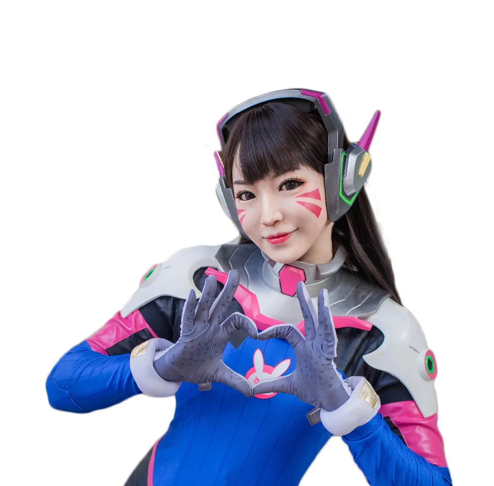 COSTHEME Overwatch D. Va перчатки, официальные лицензионные, игра косплей костюм аксессуары для женщин девочек