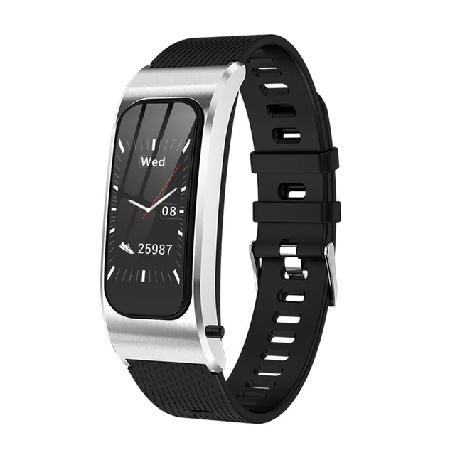 Smart Watch R21 Bluetooth Phone Call Answer Bracelet Heart Rate Blood  Pressure Fitness Tracker Color Men Women Sports Alarm Band - Wristbands -  AliExpress