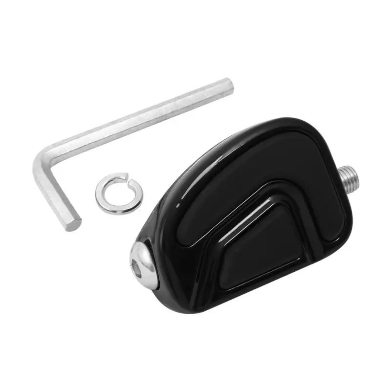 Переключатель воздушного потока Peg Для Harley Sportster 1200 883 Breakout Fat Bob 114 Touring Street Road Glide King FLHR Heritage Softail FLST - Цвет: black