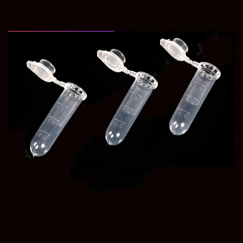 2ml/ 5m /10ml /15ml cover connected centrifugal tube EP tube transparent round bottom with scale