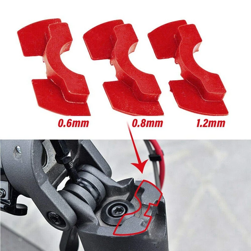 For XiaoMi MIJIA M365 Pro Electric Scooter Accessories Rear Fender Wing Fender Shock Absorber Fook Tail Pad Accessories Red