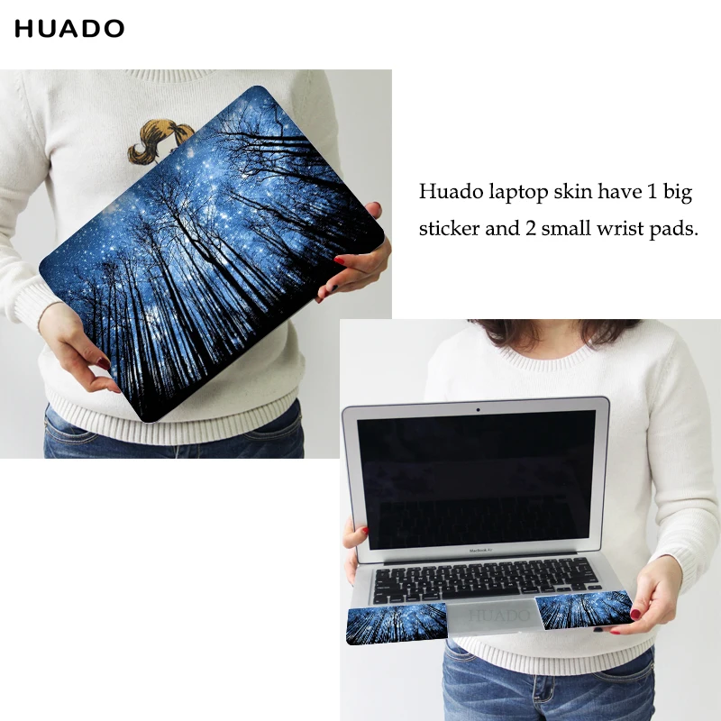 Starry Sky Laptop Skins Capa Adesivo Decalque para hp Acer Dell Asus Sony 13.3 15.4 15.6 17.3 - Imagem 4