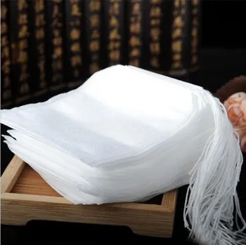 

Disposable Tea Bags 100PCs Teabags Empty Non-woven Tea Bags With String Heal Seal Filter Paper