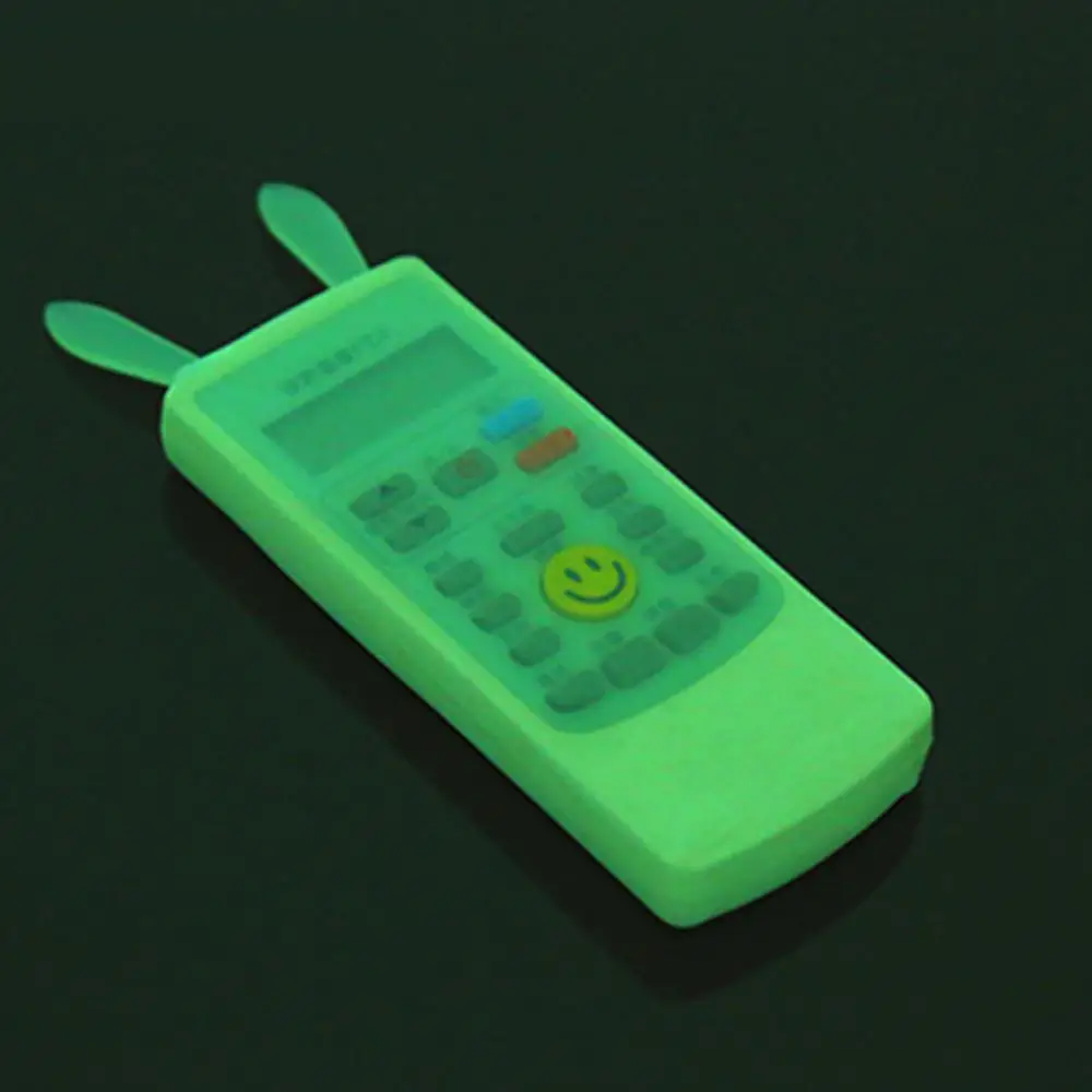 Fluorescent short Чехол для телевизора с пультом дистанционного управления, водонепроницаемый силиконовый защитный чехол для дома - Цвет: Fluorescent short