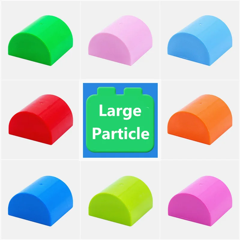 

Big Size Bulk Accessories Building Blocks 2X2 Arched Brick Assembled Toys Parts Compatible with Duploed Toys for Children Gift
