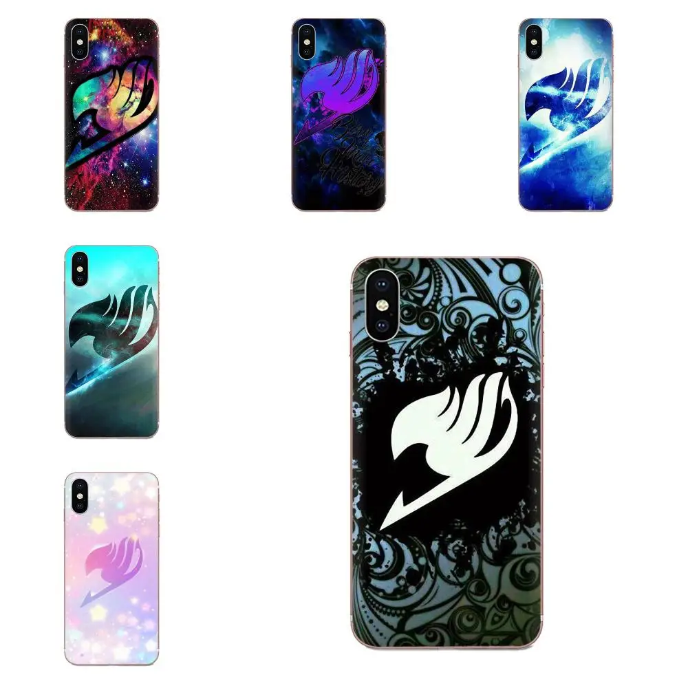 TPU Fashion Original For Sony Xperia Z Z1 Z2 Z3 Z4 Z5 compact Mini M2 M4 M5 T3 E3 E5 XA XA1 XZ Premium Manga Fairy Tail Logo | Мобильные
