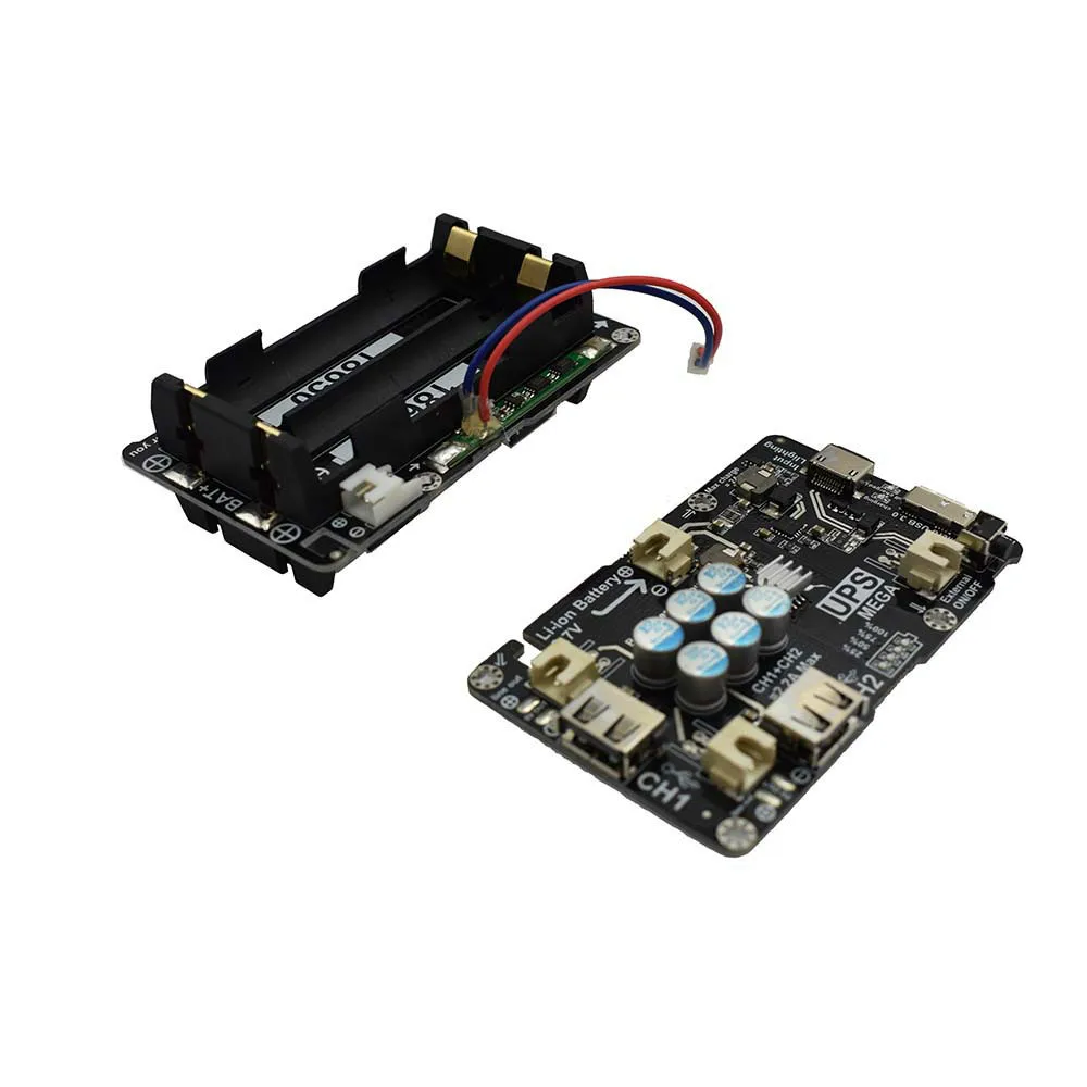 4*18650 Raspberry Pi мобильное ИСПОЛЬЗОВАНИЕ энергии для Raspberry Pi 3B+/3B/2B поддержка iPhone USB3.0 Android не включает аккумулятор G11-007