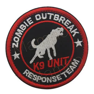 As picture 16 3D Вышивка страйкбол патч K9 Pet сервис собака Лапа тактический боевой дух Армии патч Эмблема военные нашивки значки для рюкзака - Цвет: As picture 16