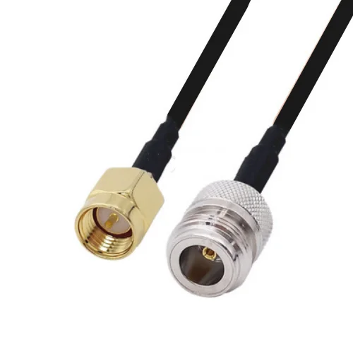 

LMR240 50-4 RF coaxial cable SMA Male to N Female Connector LMR-240 Low Loss Coax Pigtail Jumpe Cable