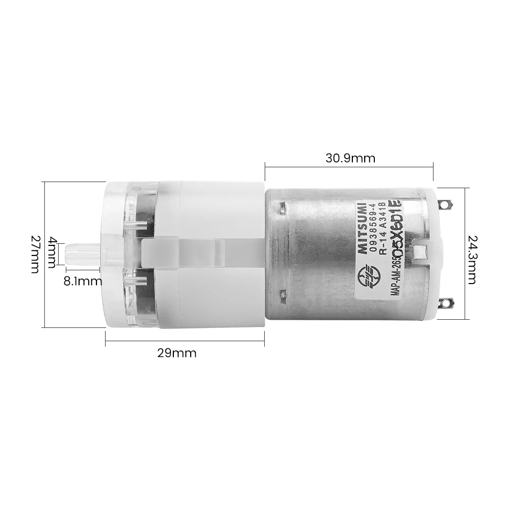 YIMAKER новый DC 6V R 14 370 воздушный насос для сфигмоманометра/монитора кровяного