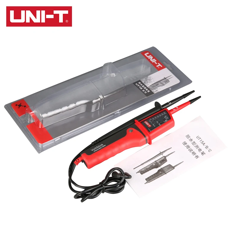UNI T UT15B/UT15C чувствительность к напряжению электрическая компактная ручка IP65