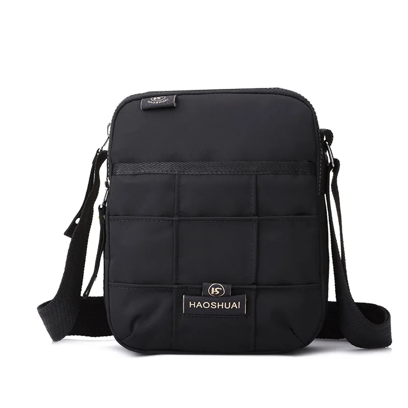 

Nylon Shoulder Bag Men Casual Shoulder Bag 10-Inch Tablet Bag Light Cloth Bag Sports Bag Outdoor Bag Men's