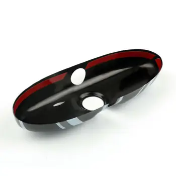 

Car Rear Mirror Covers Inner For BMW MINI Cooper R55-61 British Flag patterns Decal Frame Replacement