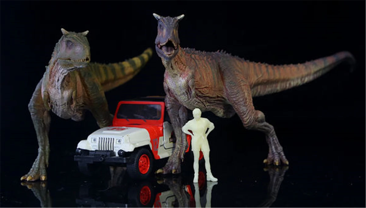 В наличии Nanmu 1/35 фигурка карнозавра статуя Карно модель динозавра для взрослых и