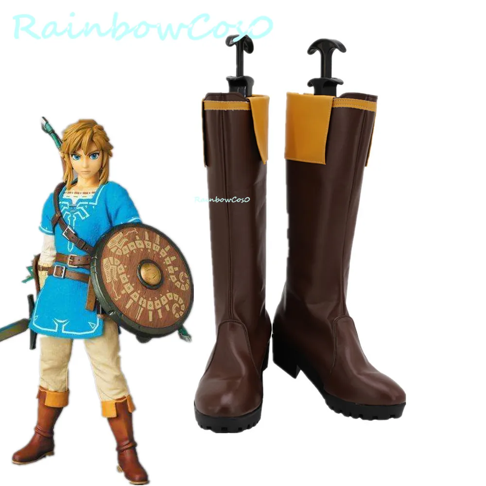 Обувь для косплея RainbowCos0 Женская ссылка сапоги аниме Хэллоуин|Туфли| |