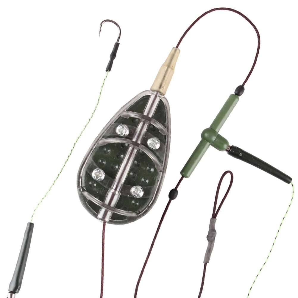 Portable Carp Fishing Feeders Outdoor Fishhook Method Feeder Bait Holder Tool Tackle Pesca Accessories | Спорт и развлечения