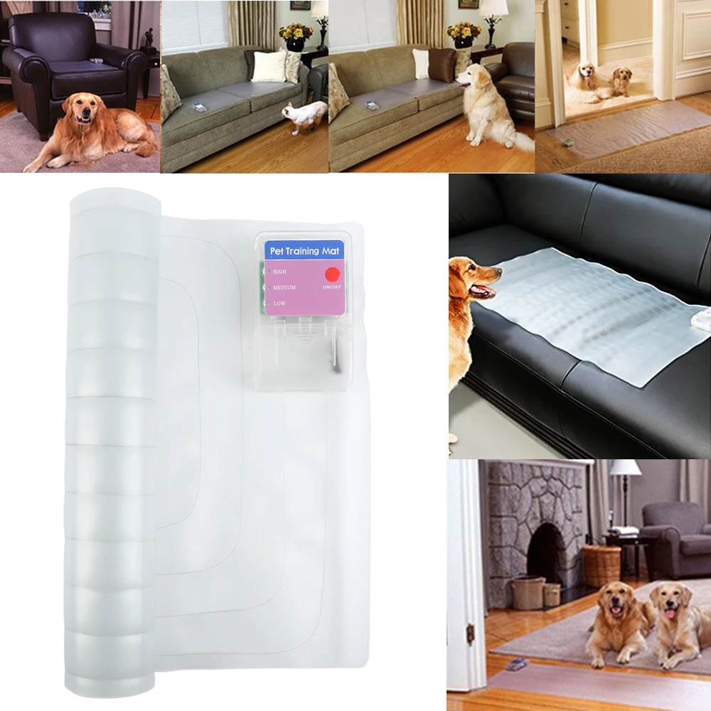 DUOMASUMI Indoor Pet Training Mat Electronic Shock Mat Keep AwayPuppy Training Mats Dog Cats Soft Safe Mats Safety Isolate