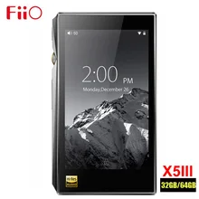 Fiio X5III X5 3nd Gen 32 ГБ/x5s X5IIIS 64 Гб MP3 HIFI музыкальный плеер без потерь сбалансированный выход Bluetooth аудио DSD DAC wifi APTX
