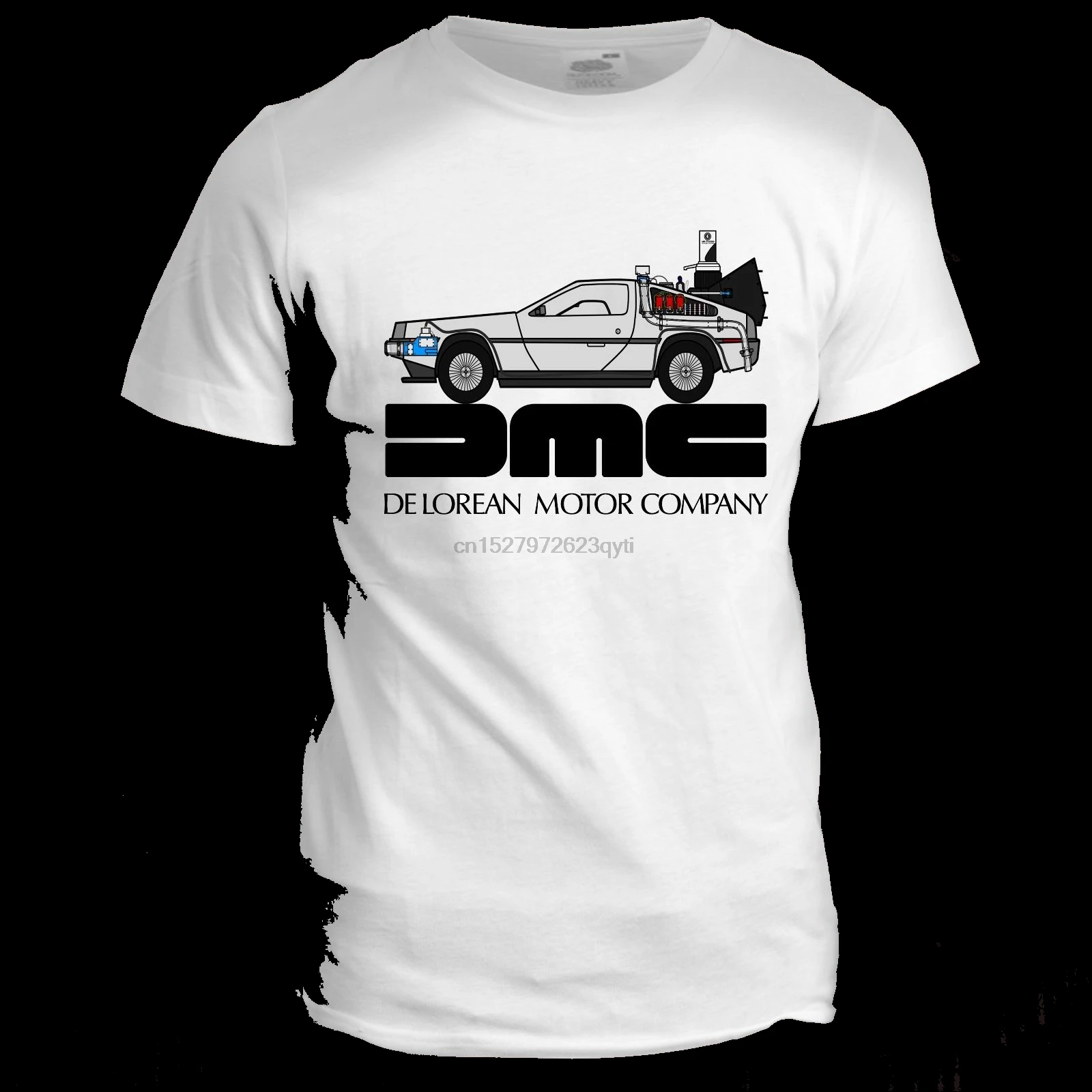 Назад в будущее Вдохновленный ретро De Lorean DMC sci fi фильм 90s fancy | Мужская одежда