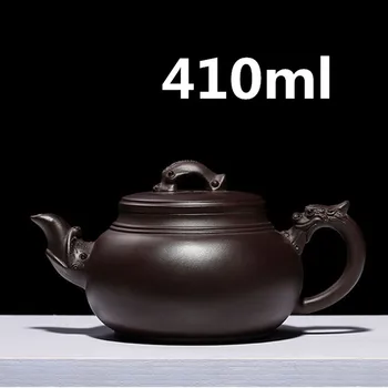 

Tetera Chinese Yixing Clay Teapot Zisha Infuser Kung Fu Teaset 410ml New Arrived Famous Handmade Pot High Quality With Gift Box