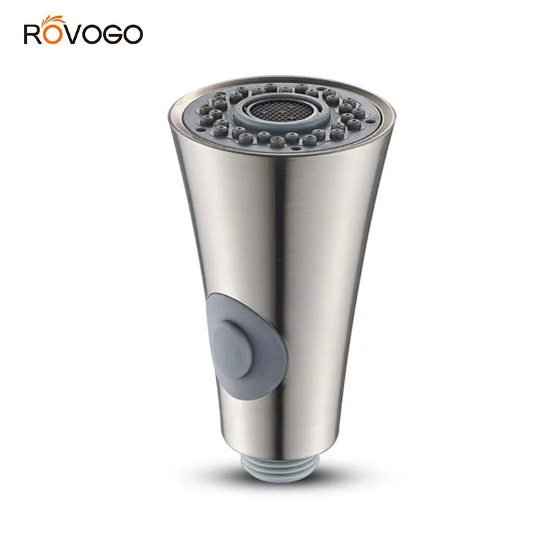 ROVOGO смеситель для кухонной раковины аэратор с 2 функциями распылитель на шарнирном соединении, вытяжной кран-распылитель с головкой - Цвет: Brushed