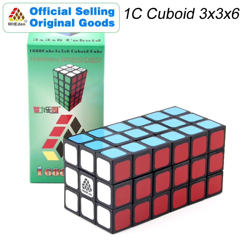 WitEden 1C Cuboid 3x3x6 (II) магический куб 1688 336 скоростной извивающийся пазл головоломки