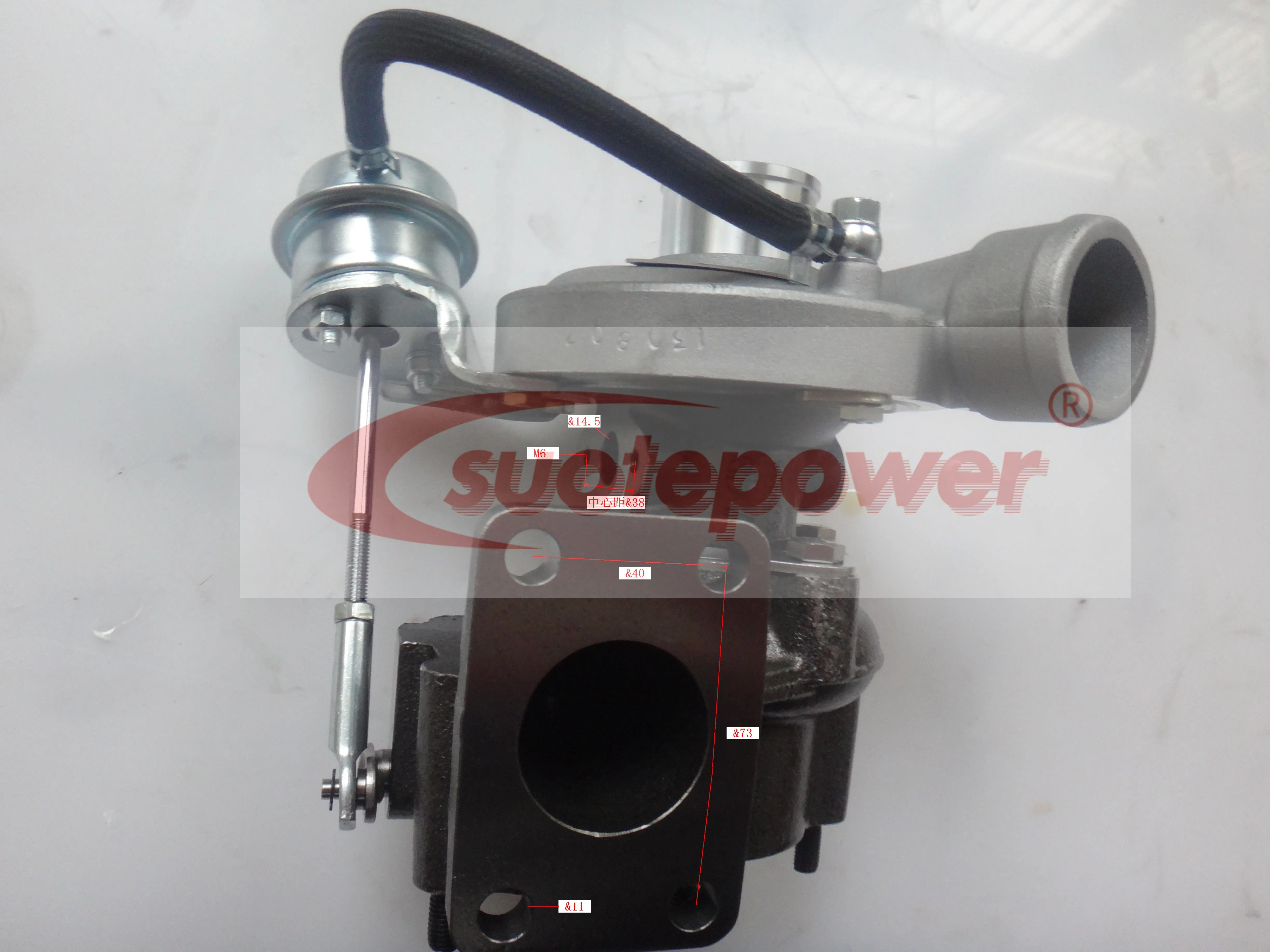 Suotepower Турбокомпрессор C12191 C12-191-01 25035-05108 для KAMAZ